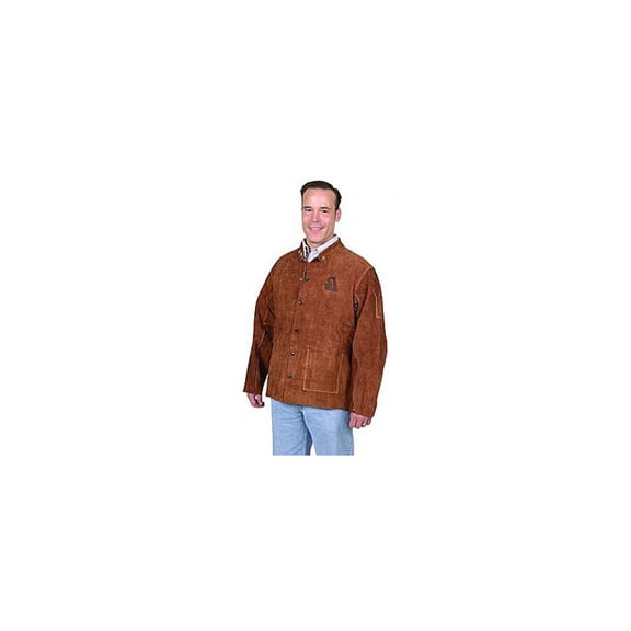 Steiner 9215-X Brown Leather Welding Jacket (X-Large)