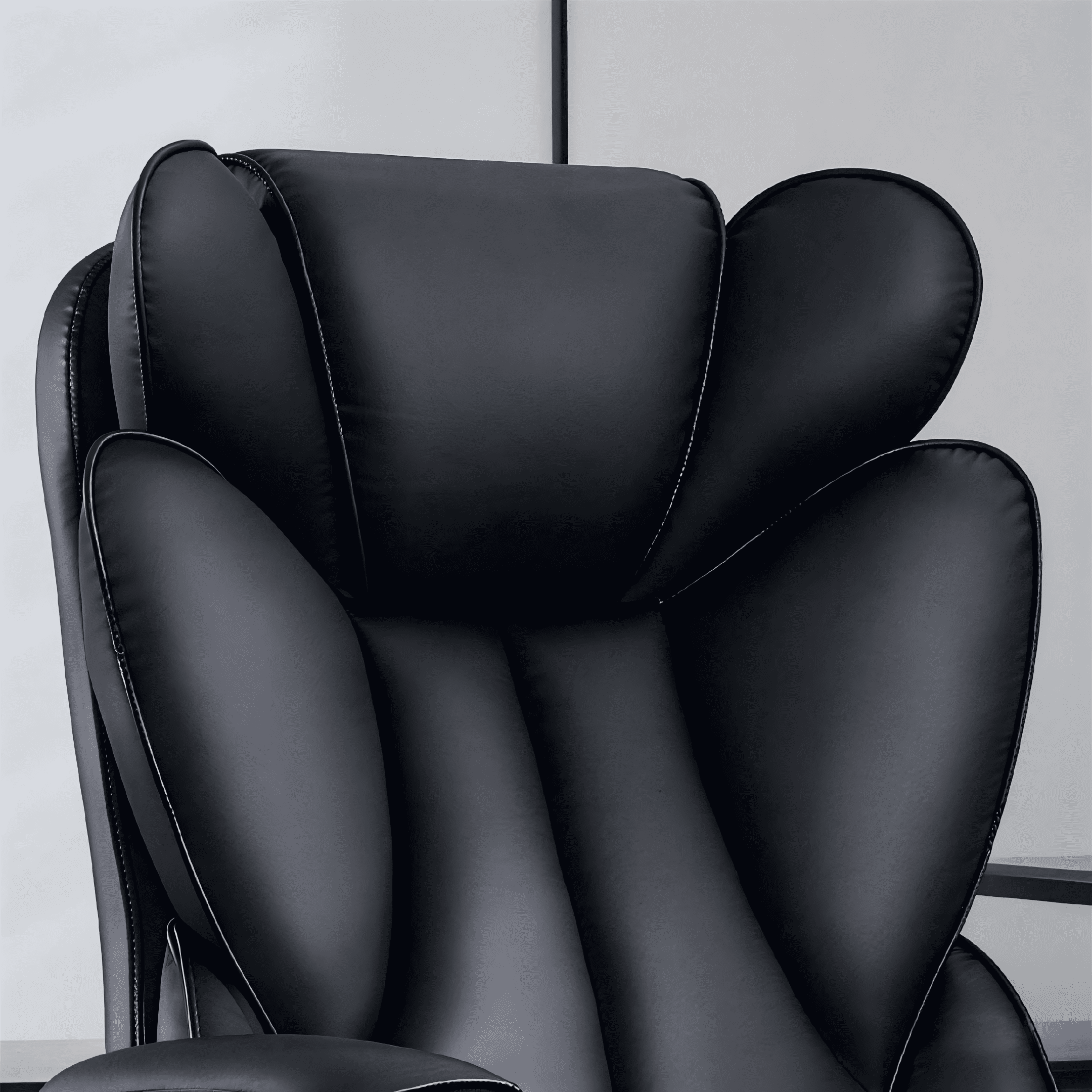 TMV Multi-Purpose Ergonomic Office Chair - High Back Desk Chair & Computer Gaming Chair with Adjustable Lumbar Support,Black