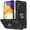 Black, variant on Samsung Galaxy A13 5G Case, Circlemalls Ring Stand Shockproof Cover+Screen Protector-Blue