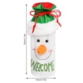 thumbnail image 4 of Bewildely Funda decorativa para botellas de vino de Navidad, bolsa de champán, media para el hogar, de cena, fiesta, Bar, decoración, Feliz Año Kits de decoración para fiestas No.03 Bewildely HA009980-03, 4 of 6