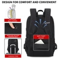 thumbnail image 4 of Mochila MAXTOP Travel Laptop con puerto de carga USB de 18.4 pulgadas, 4 of 7