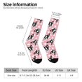 thumbnail image 2 of KLL French Bulldog Print Cool Socks Men's Women's Crew Socks Funny Crazy Novelty Stockings, 2 of 6