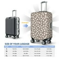 thumbnail image 4 of Disketp Cute Rabbit Elastic Travel Luggage Cover Travel Suitcase Protective Cover For Trunk Case Apply To 18''-32'' Suitcase Cover-X-Large, 4 of 7