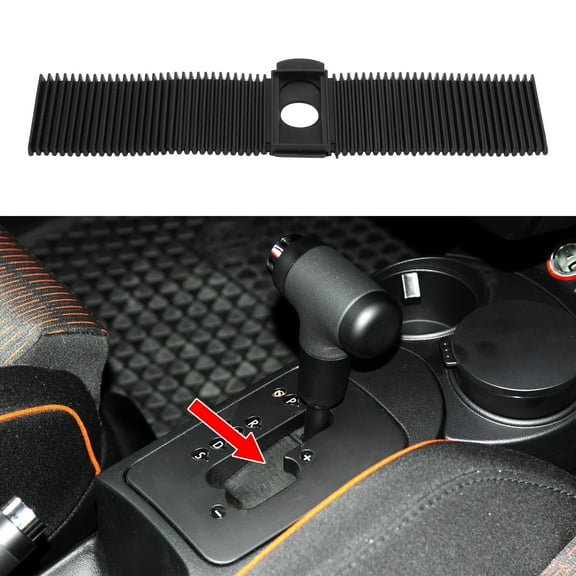 Unique Bargains No.6Q1713273A Automatic Gear Shift Slide Dust Cover for VW Beetle 2003 2004 2005 2006 2007 2008 2009 2010 Transmission Shifter Slider Strip Dust Cover