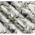 thumbnail image 3 of Soimoi Cotton Poplin Fabric Triangle & Animal Face Decor Fabric Printed Yard 42 Inch Wide, 3 of 7