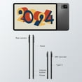 thumbnail image 5 of 12 inch Tablet Android 14 , HPad6 24GB RAM 256GB ROM Helio G99 Octa Core , 2K Display, 8800mAh, 5 of 14