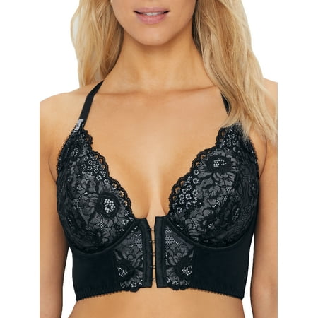 

Pour Moi Womens Opulence Front-Close Longline Bra Style-11501