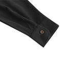 thumbnail image 4 of Mens Button Down Shirt Men's Western Cowboy Shirts Button Up Shirt Cargo Shirt Roll-up Long Sleeve Lapel Shirt Casual Slim Fit Shirts with Chest Pockets Cotton Casual Button Down Work Shirt, 4 of 7