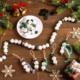 thumbnail image 3 of Kit de abalorios de madera con forma de muñeco de nieve navideño, 180 unidades, marca Craft Beads, 3 of 7