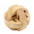 thumbnail image 3 of Cerradura Kongming, juguete de madera para niños, cerradura Kongming, cerradura Luban, juego completo, juguete de madera de embutir clásico, cerradura Kongming, 3 of 5