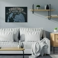 thumbnail image 2 of Stupell Industries Together We Will Quote Global Motivational Phrase Canvas Wall Art Design by Kim Allen, 2 of 4