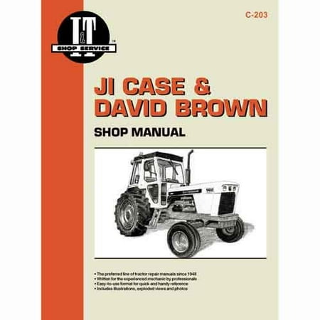 I&t Shop Manual Case - I&T Shop Manual Collection, New, Case, David Brown