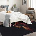 thumbnail image 4 of Lion Rugs for Living Room - Lion Rug & Home Decor, Wild Animal Rugs for Entryway, Washable Rugs, 3x5 Area Rug, Non Slip Soft Low Pile Indoor Door Mat, Boys Wildlife Carpet & Room Decorations, 4 of 7