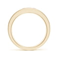 thumbnail image 2 of ANGARA Natural Channel Set Ruby and Diamond Semi Eternity Ring in 14K Yellow Gold for Women (Size-2.5mm) | July Birthstone, Birthday, Anniversary, Jewelry Gift for Women | Natural Ruby Ring, 2 of 9