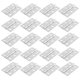 thumbnail image 1 of 20 piezas de bisagra de puerta plegable de acero inoxidable para gabinetes y armarios, 1 of 3