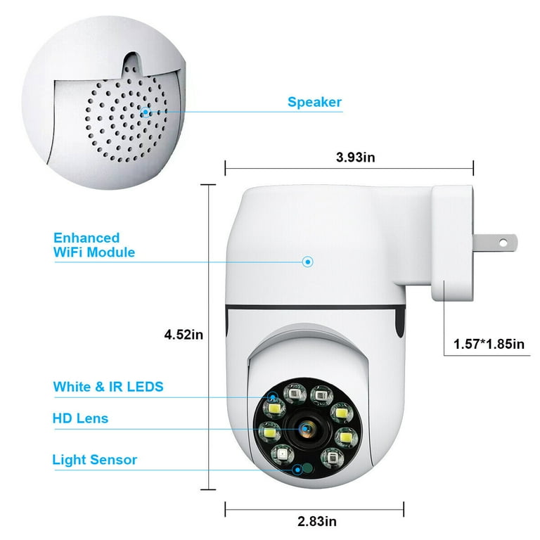 HD IP Smart WiFi Camera for Home Protection - WiFi Camera
