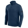 thumbnail image 2 of Men's J. Palmer Navy Denver Broncos Franchise Quarter-Zip Sweater, 2 of 5