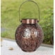 thumbnail image 3 of Linterna solar Luces colgantes para exteriores Luces decorativas para jardín Ip44 Lámpara de mesa de metal impermeable para jardín, patio, mesa, patio, césped, 3 of 5