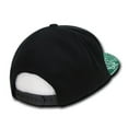 thumbnail image 3 of Decky 1093 6 Panel High Profile Structured Bandanna Bill Snapback Hat-Black/Kelly, 3 of 6