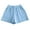 Light Blue, variant on VERUGU Shorts for Women Solid Color High Waisted Loose Slimming Wide Leg Pants Solid Color Casual Shorts Coffee XL