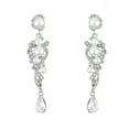 thumbnail image 2 of SEPARQI Women Bridal Wedding Earrings with Pearl Inlay Exaggerated Stud Earrings and Drop Earrings, 2 of 4