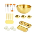 thumbnail image 3 of Set de Cuidado de Belleza Facial de 26 Piezas: Tazón para Mezclar, Esponja Comprimida, Bandeja para Servir de 3 Compartimentos con Cepillo, Ideal, 3 of 9