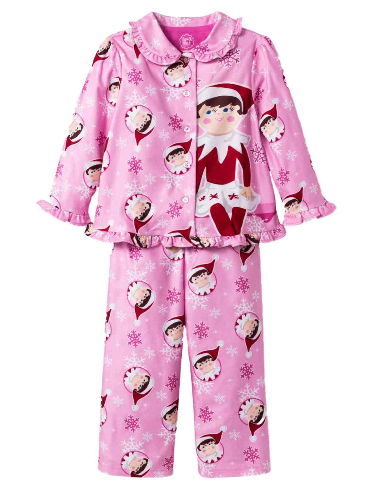 Details about   ELF ON THE SHELF 3T CHRISTMAS PAJAMAS Cute Footed Morning Toddler Girls PJs NEW 