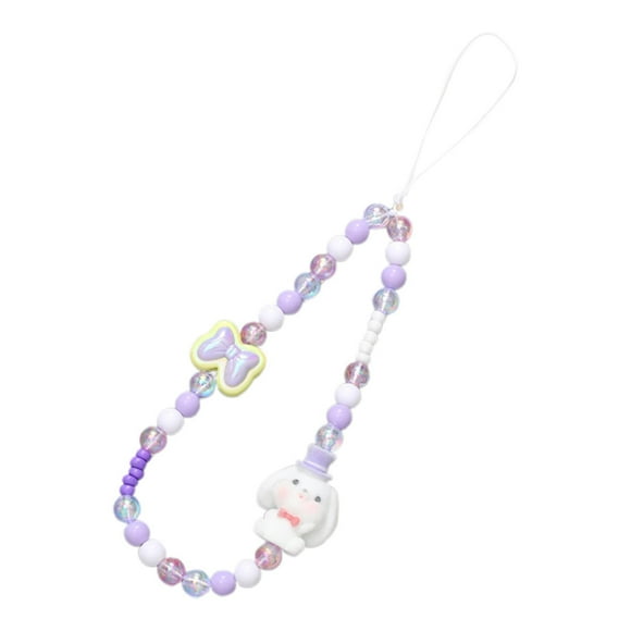 Correa de cadena para teléfono Hugo Abalorio de dibujos animados 22cm