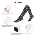 thumbnail image 6 of Bixox Undersea Animals Print Compression Socks,Compression Socks Women & Men Circulation for Medical,Running,Athletic, 6 of 7