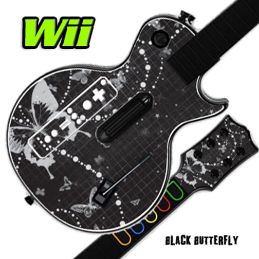mightyskins skin decal wrap compatible with guitar hero sticker