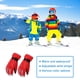 thumbnail image 4 of Guantes de nieve Bewildely 1 par para mantener el calor guantes de esquí calentador de manos exteriores térmicos rojo, 4 of 6