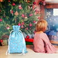 thumbnail image 4 of DagobertNiko Foil Drawstring Christmas Gift Bags Assorted Sizes, Holiday Gift Wrapping Sacks Xmas Pouches for Presents, 4 of 4