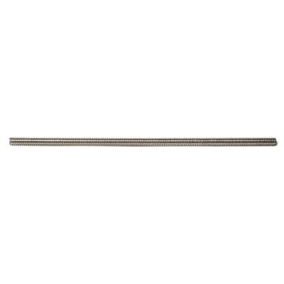 #10-24 x 6" Zinc Plated Grade 2 Steel Coarse Thread Threaded Rods TRS-156