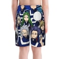 thumbnail image 3 of My Hero Academia Swim Trunk, Beach Board Shorts For Boys Girls, Quick Dry Swimsuit With Mesh Linning, Swimming Trunks For Kids Teens, 3 of 9