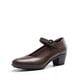 thumbnail image 1 of Zapatos Mary Jane DREAM PAIRS marrones con tacones bajos y gruesos talla 6.5, 1 of 8