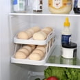 thumbnail image 3 of Dispensador De Huevos De 2 Niveles, Soporte Para Huevos Rodantes Que Ahorran Espacio, 3 of 8