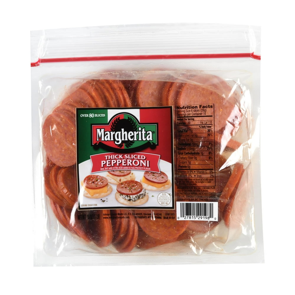 Margherita Pepperoni Slices, 16 oz