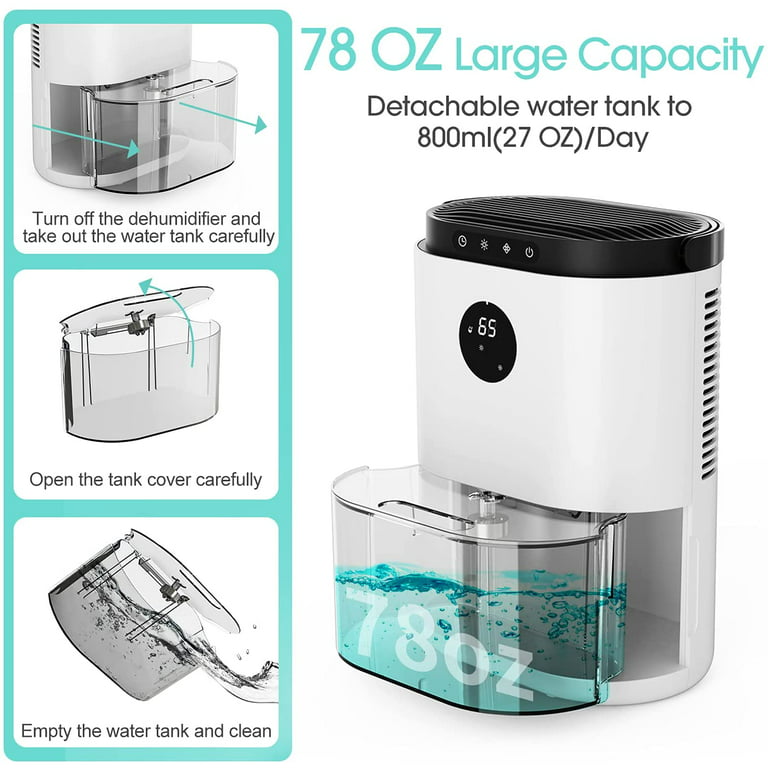 CONOPU OZC20S03 Portable Home Dehumidifier Mold User Manual