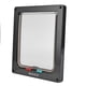 thumbnail image 2 of Puerta de seguridad para perros y gatos con cerradura de 4 vías puerta de plástico para mascotas (negro XL) JShteea Libre de BPA, 2 of 9