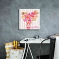 thumbnail image 4 of Epic Graffiti 'Boudoir Blooms' by Kait Roberts, Giclee Canvas Wall Art, 18"x18", 4 of 8