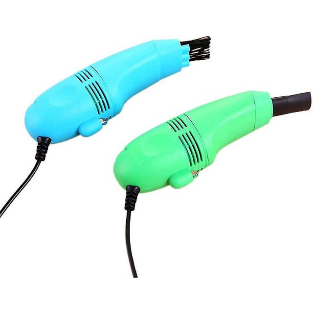 2 uds Mini aspiradora limpiador de teclado USB cepillo de limpieza de teclado de portátil (a-1b)