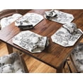thumbnail image 2 of Bouvier Black - Toile/Plaid Place Mats - Pack of 4, 2 of 2