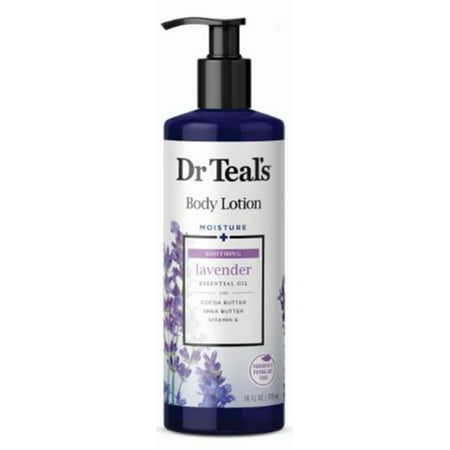 Dr Teal's Lavender Body Lotion, 16 oz. (Best Body Lotion To Prevent Stretch Marks)