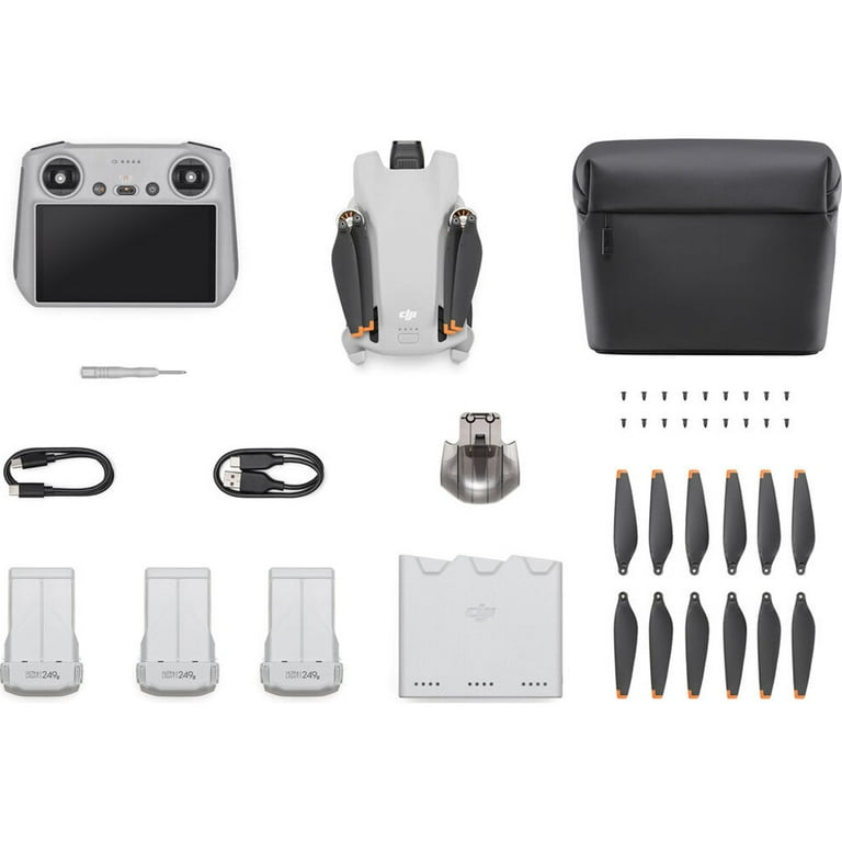 DJI Mini 3 Fly More Combo, Open Box, Lightweight Mini Camera Drone