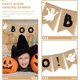 thumbnail image 2 of BR Pancarta espeluznante de Halloween Boo y pancartas de cumpleaños, decoraciones al aire libre para fiestas de Halloween y cumpleaños, 2 of 5