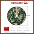 thumbnail image 2 of Sikiie Tropical Palm Leaves1 Nativity Christmas Tree Skirt, Jesus Christian Winter Holiday Tree Mat Decoration(30-48IN)36", 2 of 6