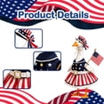 thumbnail image 6 of Porch Goose Outfits, All Seasons Holiday, 4th of July Goose Outfits for Patio Yard Garden Decor, Porch Goose Decorations, 6 of 6