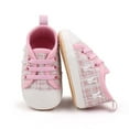 thumbnail image 6 of Meresysid Infant Kids Newborn Toddler Baby Summer New Pearl Cute Wear Non-slip Breathable Sweat Baby Sports Soft Soled Shoes Pink, 6 of 7