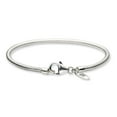 thumbnail image 2 of 925 Sterling Silver Reflections Lobster Clasp Bead Chain ; 8.25 inch; Lobster Clasp; for Adults and Teens; for Women and Men, 2 of 3