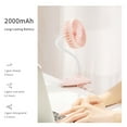 thumbnail image 4 of Clip Fan Cochecito Ventiladores 3 Engranajes Velocidad Mini Portátil Flexible Bendable USB Recargable Con Batería, 4 of 8